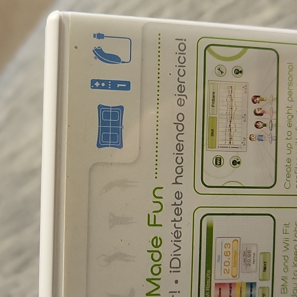 Wii FIT for Nintendo Wii GAME ONLY Board Not Included - Picture 3 of 10